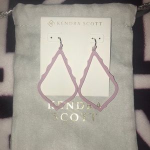 kendra scott sophee lilac matte earrings